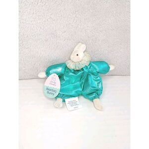 Graphics Int'l Inc. Bunny Rabbit‎ 1988 Bean Bag Plush Flocked Head 3.5 Inch Tags